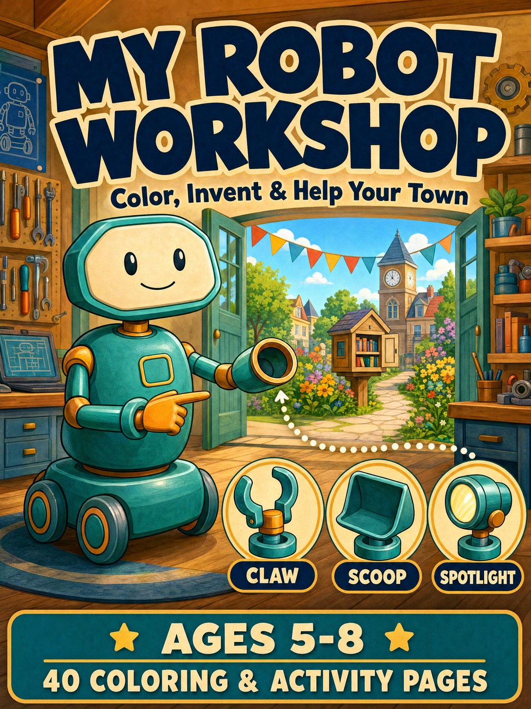 My Robot Workshop front cover